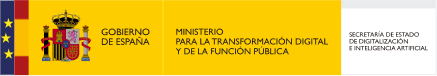 Gobierno de España · Ministerio para la Transformación Digital y de la Función Pública